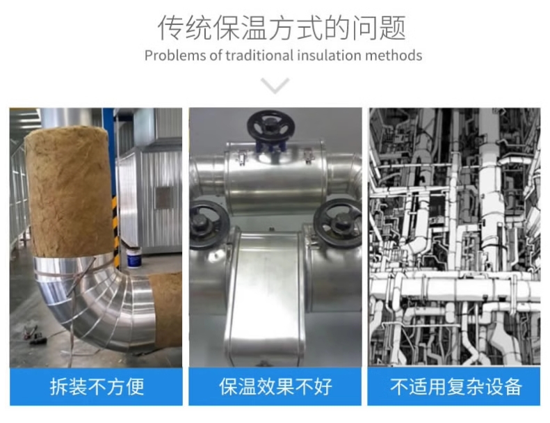 蒸汽系統管路使用傳統保溫材料的弊端分析